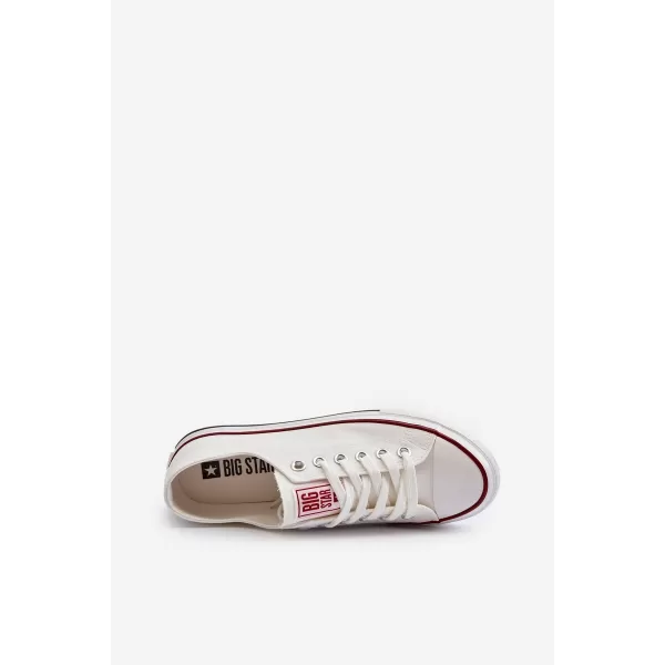  Мъжки кецове BIG STAR NN174102 WHITE Big Star Shoes 