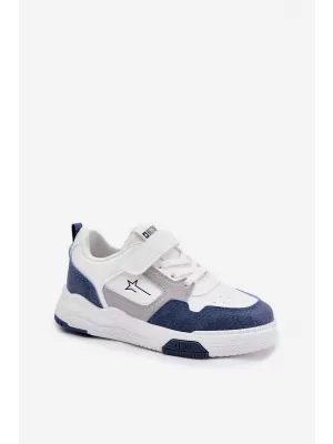 Детски обувки BIG STAR RR374052 WHITE/BLUE Big Star Shoes