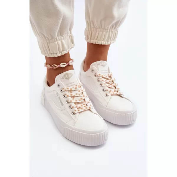  Дамски кецове LEE COOPER LCW-24-31-2170 БЯЛО 