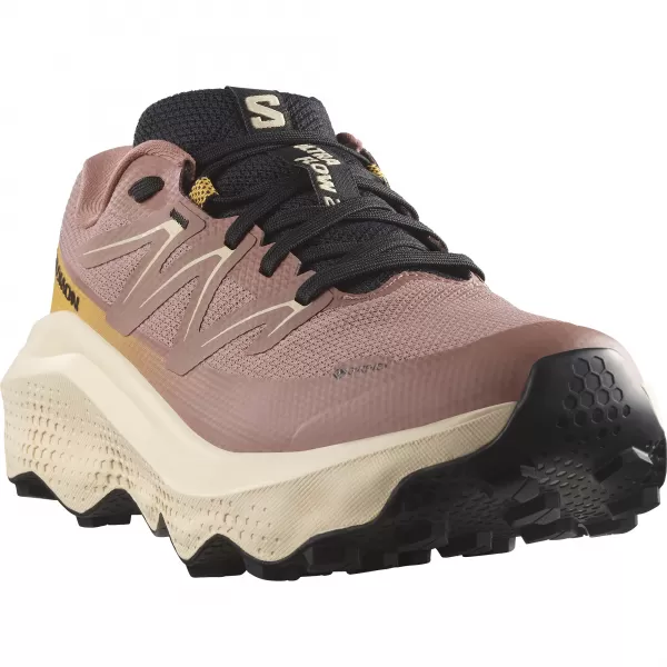  Дамски обувки SALOMON ULTRA FLOW 2 GTX W L47884500 ТРЕВА/НЕЖНА ПРАСКОВА/ТОПЛА КАЙСИЯ 