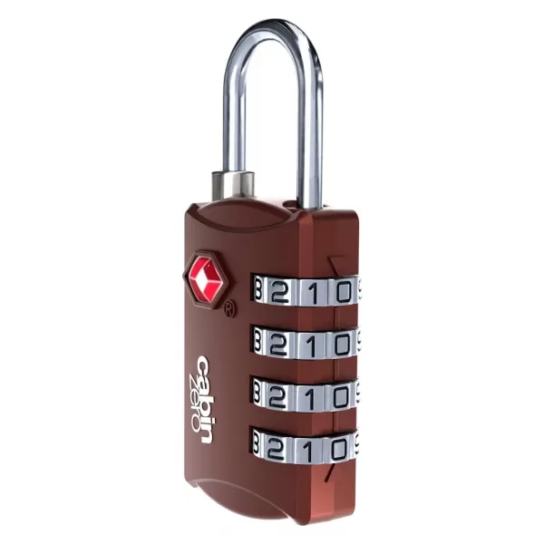  Заключване CABINZERO TSA Travel Lock ЧЕРВЕНА САНГРИЯ 
