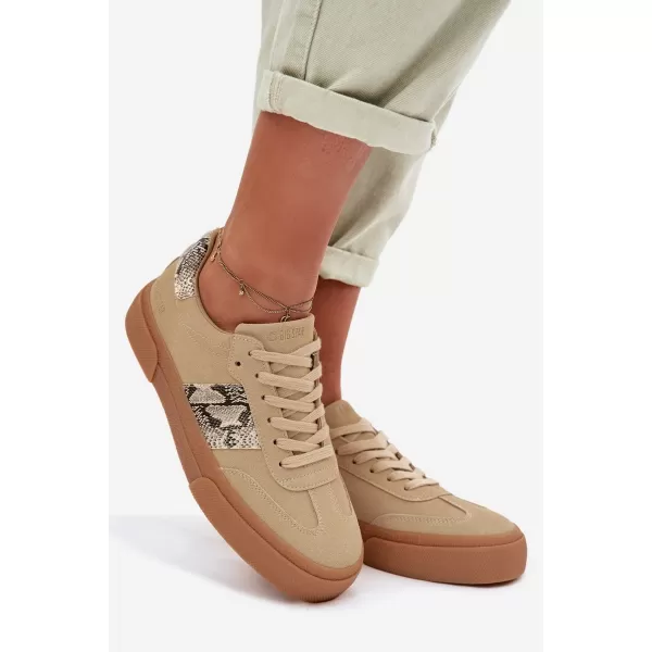  Дамски маратонки BIG STAR TT274298 BEIGE Big Star Shoes 