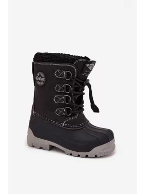Детски зимни обувки LEE COOPER LCJ-25-44-3943K ЧЕРЕН