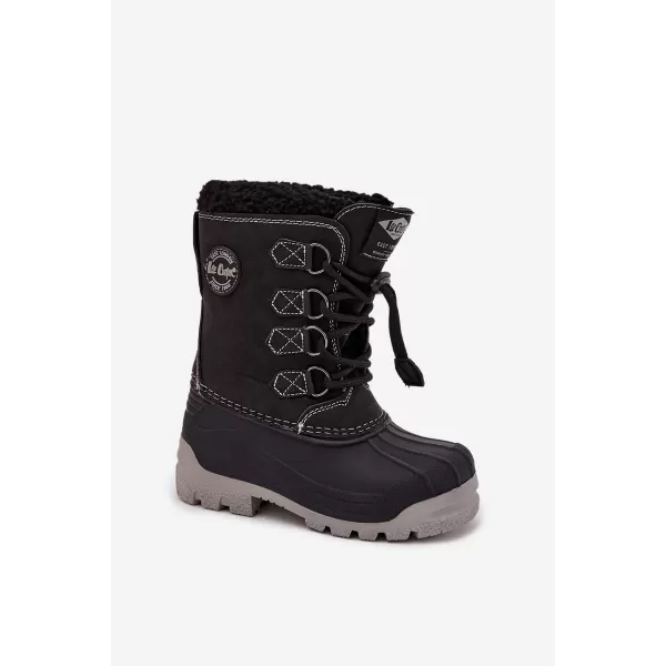  Детски зимни обувки LEE COOPER LCJ-25-44-3943K ЧЕРЕН 