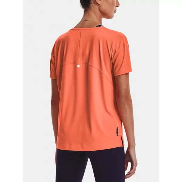  Дамска тениска UNDER ARMOUR UA RUSH ENERGY SS ОРАНЖЕВО 