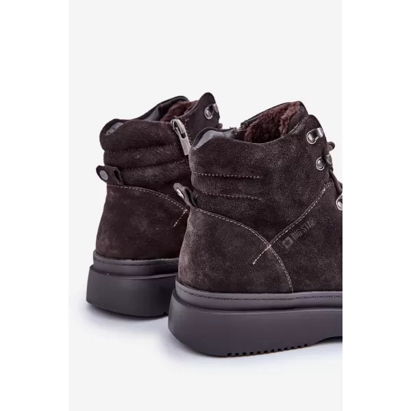  Мъжки обувки BIG STAR OO174189 BROWN/BEIGE Big Star Shoes 