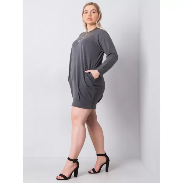  Рокля BASIC FEEL GOOD RV-SK-6296.99 ТЪМНО СИВО 