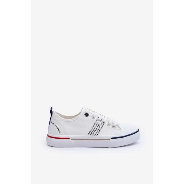  Мъжки кецове BIG STAR LL174204 WHITE Big Star Shoes 