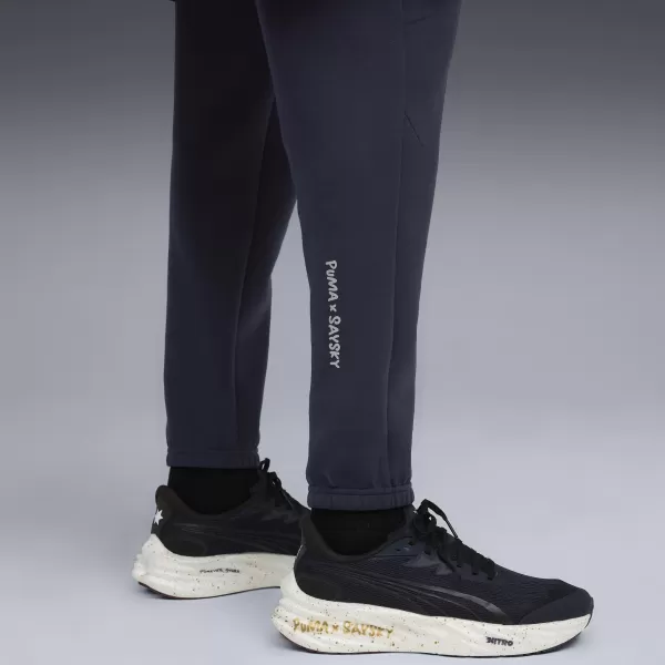  Мъжки панталон PUMA M X SAYSKY SWEAT PANT 527555-16 НОВ ФЛОТ 