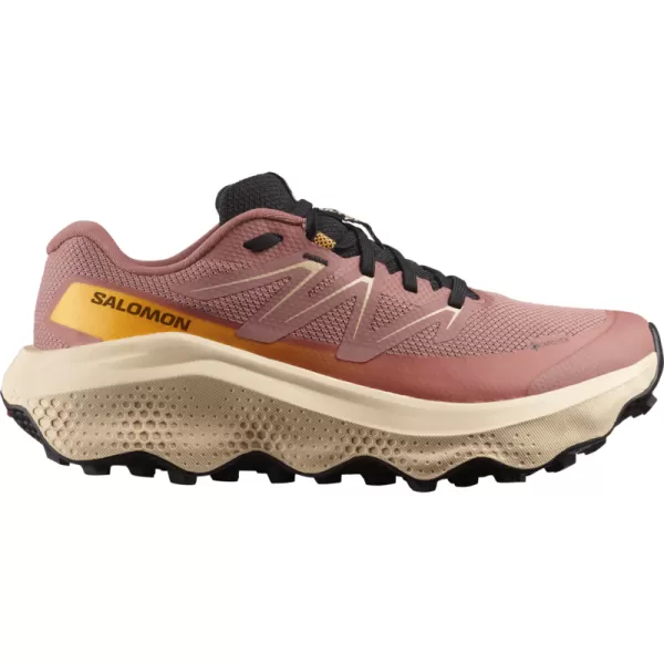  Дамски обувки SALOMON ULTRA FLOW 2 GTX W L47884500 ТРЕВА/НЕЖНА ПРАСКОВА/ТОПЛА КАЙСИЯ 
