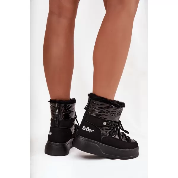  Дамски зимни боти LEE COOPER LCJ-25-3-3814 ЧЕРЕН 