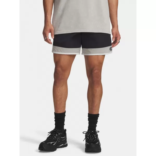  Мъжки шорти UNDER ARMOUR UA ICON WOVEN TRACK SHORTS 6009350-001 ЧЕРЕН 