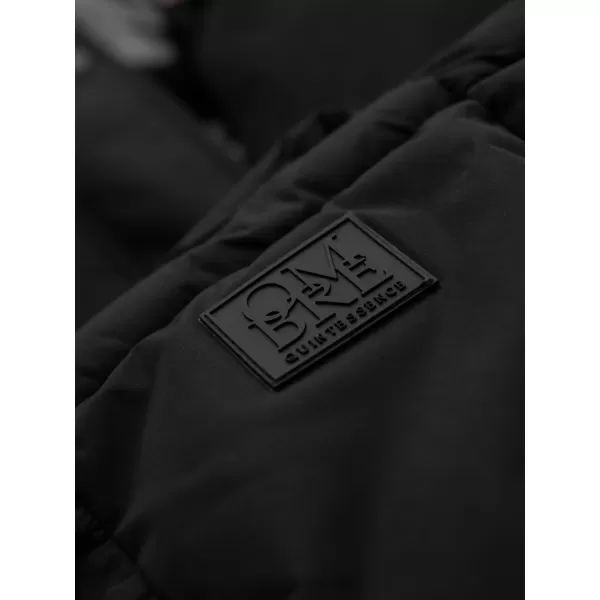  Мъжко зимно яке OMBRE OM-JALJ-0309 ЧЕРЕН 