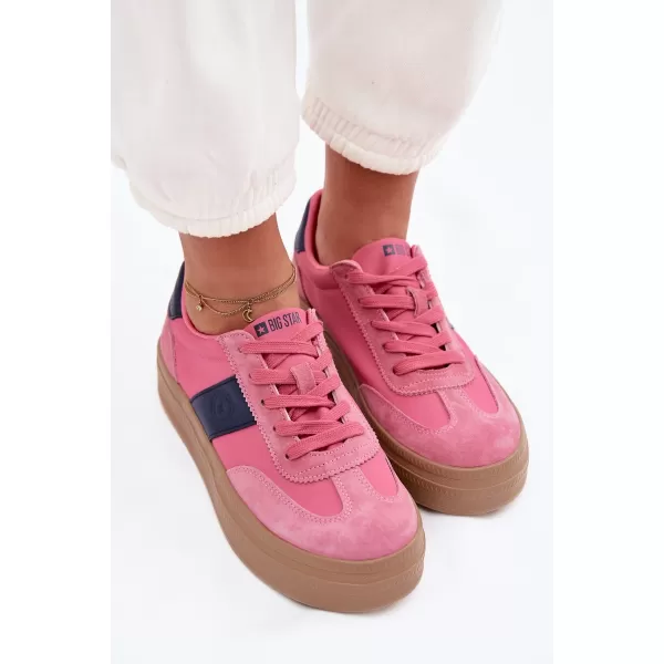  Дамски маратонки BIG STAR TT274164 PINK Big Star Shoes 