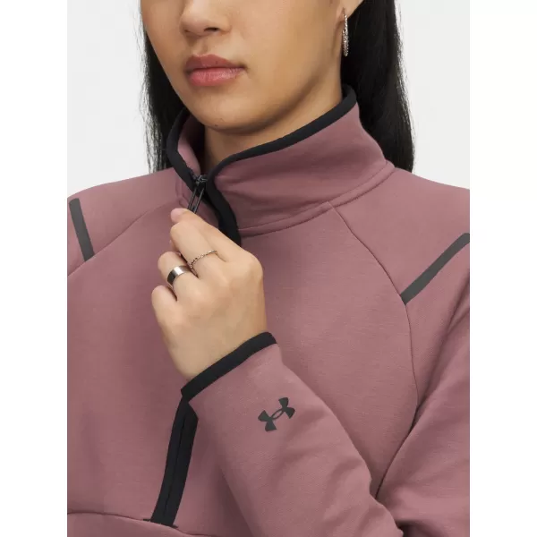  Дамски суичър UNDER ARMOUR UNSTOPPABLE FLC HZ 6003671-651 КАФЯВО 