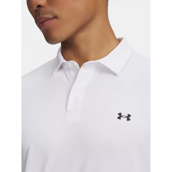  Мъжка тениска UNDER ARMOUR T2G PIQUE POLO 6012303-100 БЯЛО 