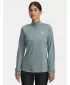 Дамска тениска UNDER ARMOUR TECH 1/2 ZIP- TWIST 1384225-587 СИНЬО