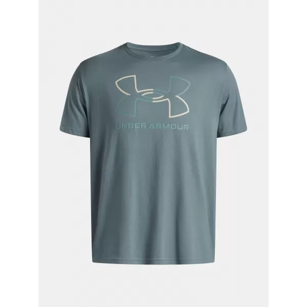  Мъжка тениска UNDER ARMOUR UA GL FOUNDATION UPDATE SS 1382915-587 СИНЬО 