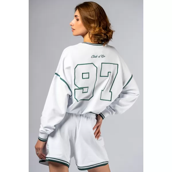  Суичър за хол CLUB DOR 642 БЯЛ Nebbia 