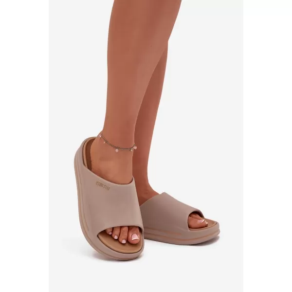  Дамски чехли BIG STAR SS274424 BEIGE Big Star Shoes 