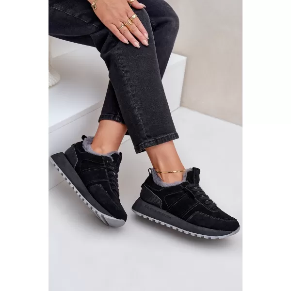  Дамски маратонки BIG STAR OO274580 BLACK Big Star Shoes 