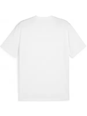 Мъжка функционална тениска PUMA TEAMGOAL JERSEY 658636-04 ПУМА БЯЛО/ПУМА ЧЕРНО/СИВО