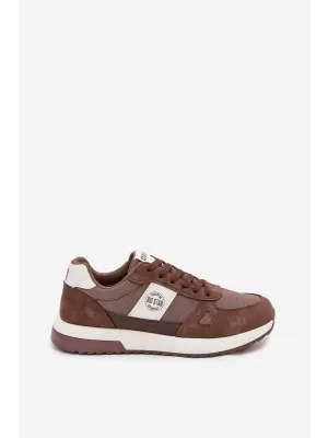 Мъжки маратонки BIG STAR TT174353 BROWN/BEIGE Big Star Shoes