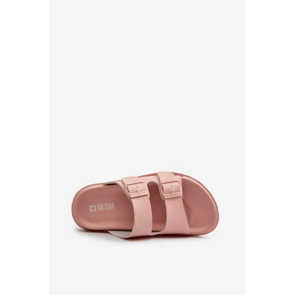  Дамски чехли BIG STAR NN274A753 PINK Big Star Shoes 