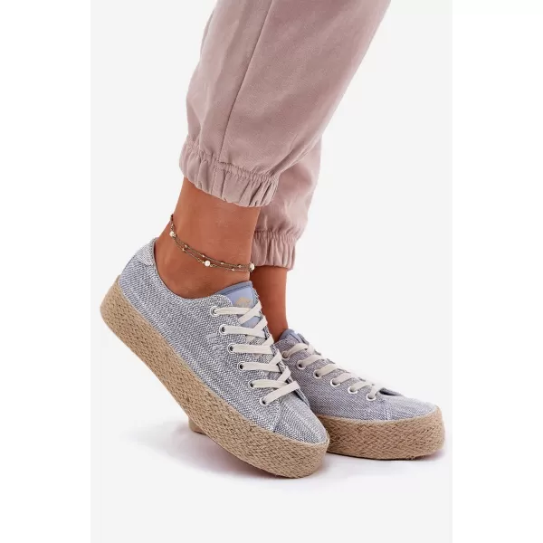  Дамски кецове LEE COOPER LCW-25-02-3284 СВЕТЛО СИНЬО 