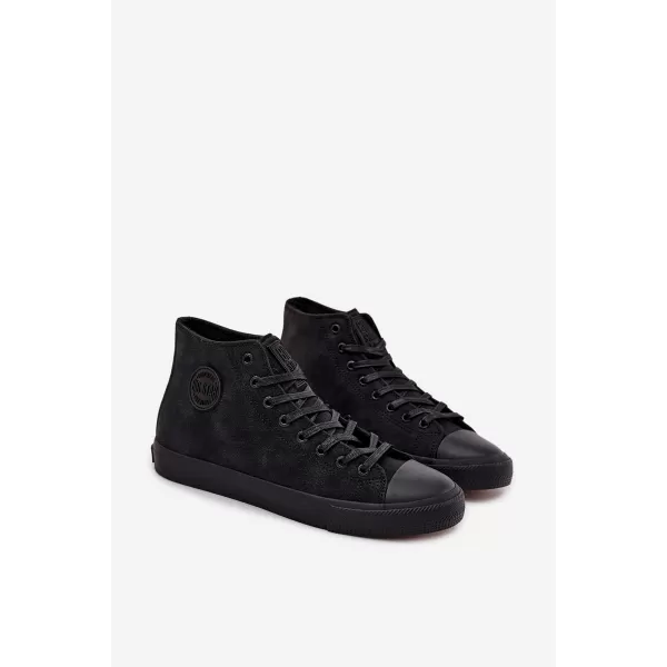  Мъжки кецове BIG STAR OO174247 BLACK Big Star Shoes 