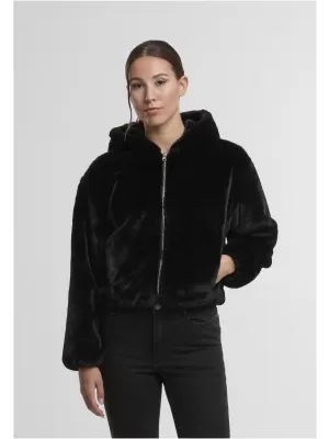 Дамски суичър URBAN CLASSICS TB7934 ЧЕРЕН
