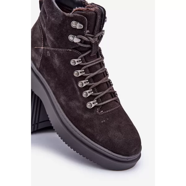  Мъжки обувки BIG STAR OO174189 BROWN/BEIGE Big Star Shoes 