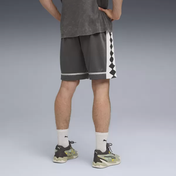  Мъжки шорти PUMA PITP ALL JAWS 6.5" SHORT 632918-01 ТЪМНО СИВО 