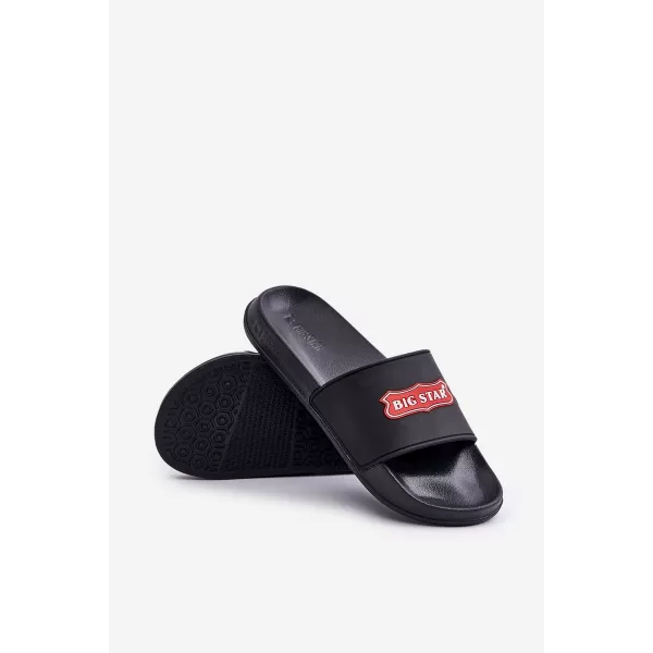  Мъжки чехли BIG STAR OO174028 BLACK Big Star Shoes 
