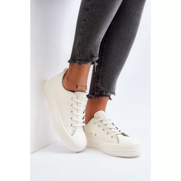  Дамски маратонки BIG STAR NN274847 WHITE Big Star Shoes 
