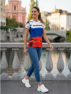 Дамска премиум тениска ALTISPORT VOJ/ALW036SI/TR01 СЛОВЕНИЯ