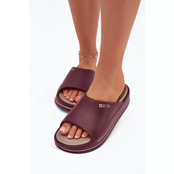  Дамски чехли BIG STAR SS274425 RED Big Star Shoes 