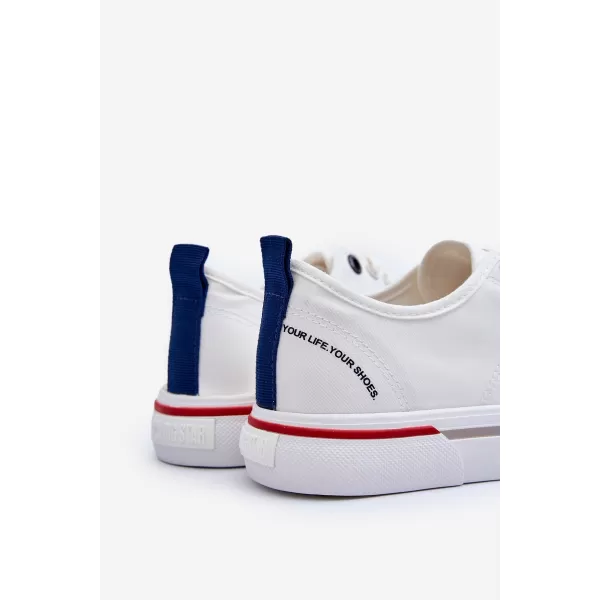  Мъжки кецове BIG STAR LL174204 WHITE Big Star Shoes 