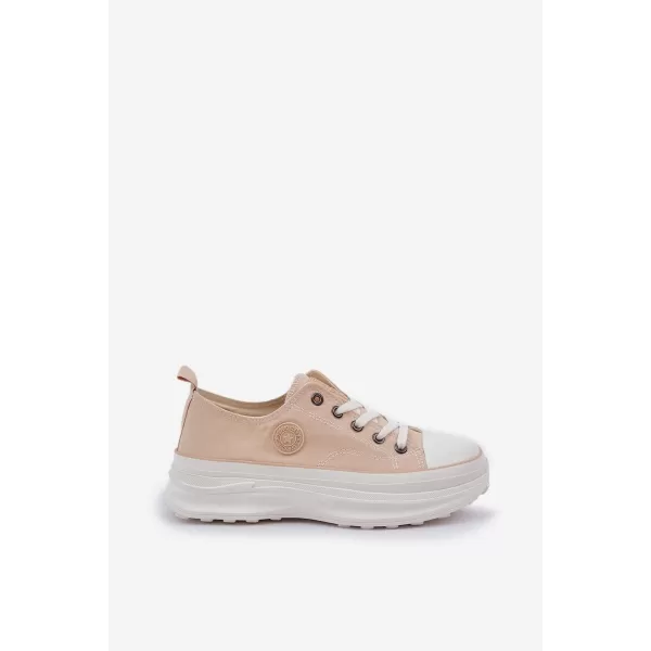  Дамски маратонки BIG STAR NN274127 BEIGE Big Star Shoes 