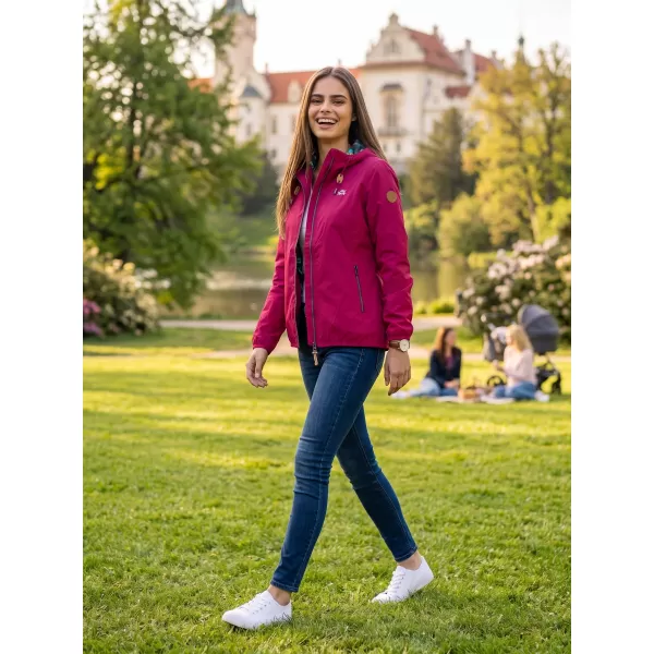  Дамско яке ALTISPORT HEIDA ЧЕРВЕНО 