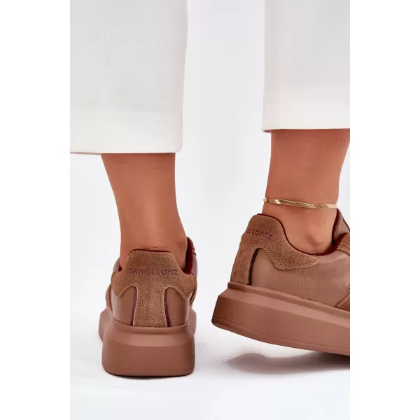  Дамски маратонки LOPEZ JUST DARE SS2D4005 КАФЯВИ/БЕЖОВИ Daniel Lopez Just Dare 