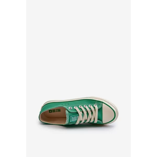  Дамски маратонки BIG STAR NN274240 GREEN Big Star Shoes 