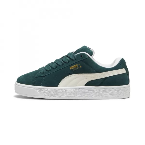  Ботуши PUMA SUEDE XL 395205_21 ТЪМНА МИРТА/ТОПЛО БЯЛО 