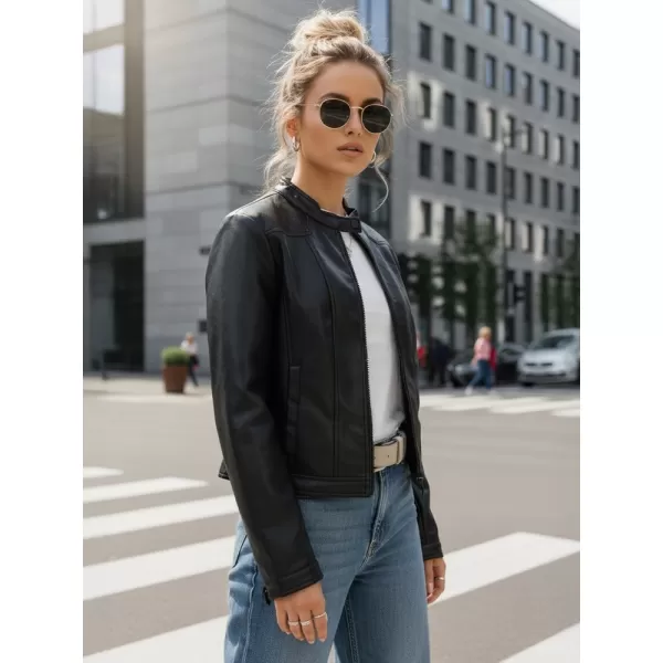  Дамско яке DSTREET TY5568 ЧЕРЕН 
