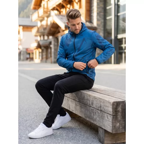  Мъжко първокласно яке софтшел ALTISPORT VOJ/ALM079JACK01 СИНЬО 