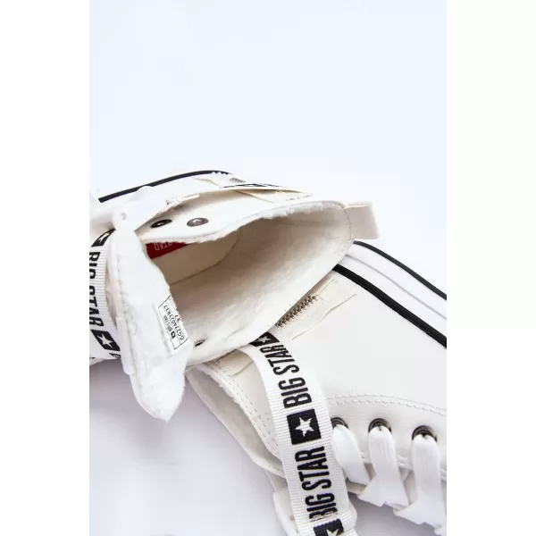  Дамски маратонки BIG STAR GG274027 WHITE Big Star Shoes 