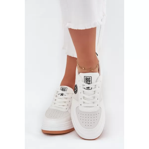  Дамски маратонки BIG STAR RR274572 WHITE Big Star Shoes 