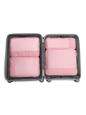 куфар HEYS Ecotex Compression Packing Cube 4 Pc Set РОЗОВ ПЯСЪК