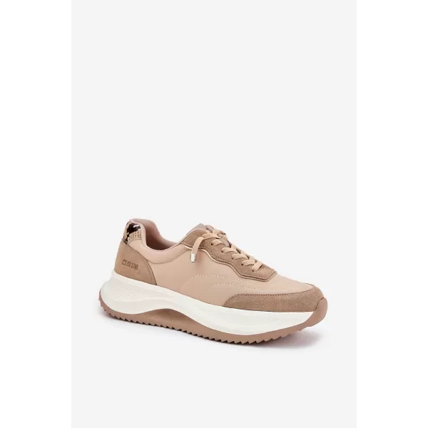  Дамски маратонки BIG STAR RR274A345 BEIGE Big Star Shoes 