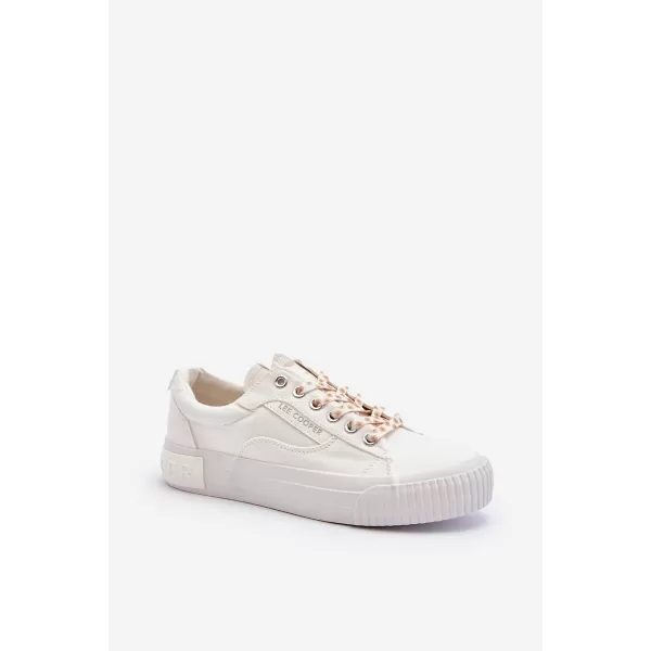  Дамски кецове LEE COOPER LCW-24-31-2170 БЯЛО 